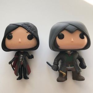 Funko Pop! Jacob Frye #73 and Evie Frye #74 Lot